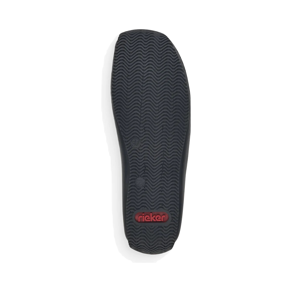 Bottom view of Rieker Celia 59 Slip On for women.