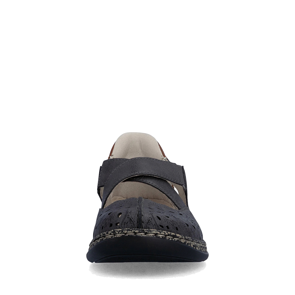 Front view of Rieker Daisy 52 Cross Strap for women.