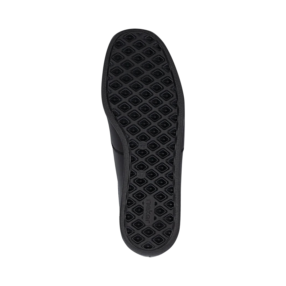 Bottom view of Rieker Donna 53 Waterproof Slip On for women.