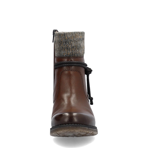 Rieker Women's Fee 88 Mid Waterproof Boot in Brown