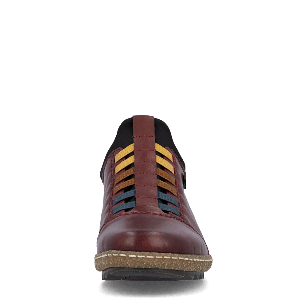 Front view of Rieker Liv 62 Waterproof Boot for women.