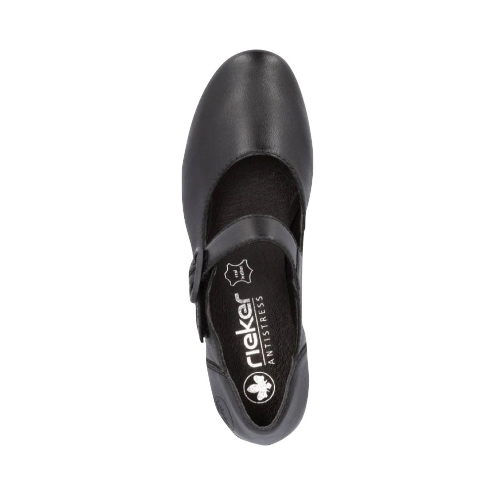 Top-down view of Rieker Mariah 56 Heeled Mary Jane for women.