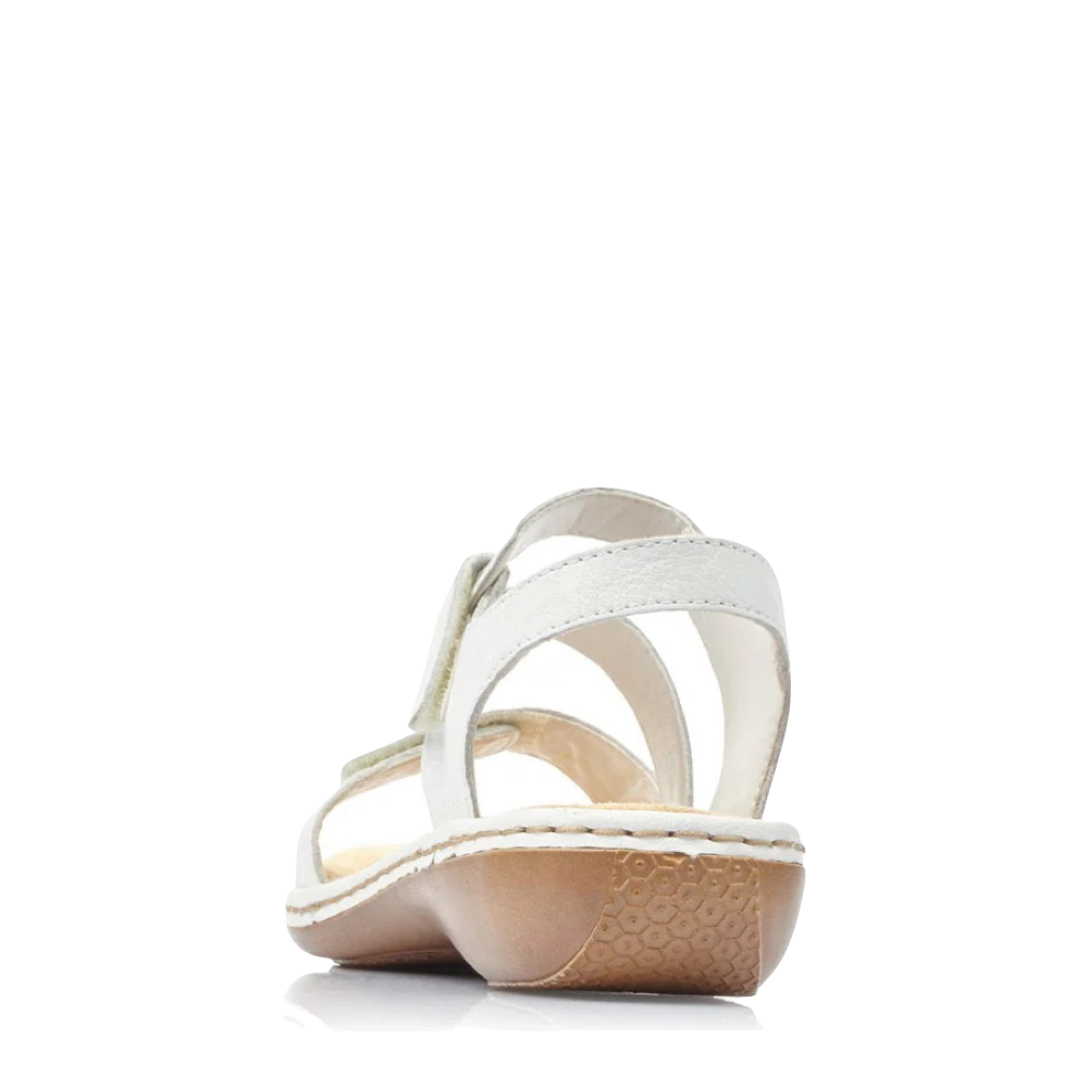 Back view of Rieker Regina C7 Sandal for women.