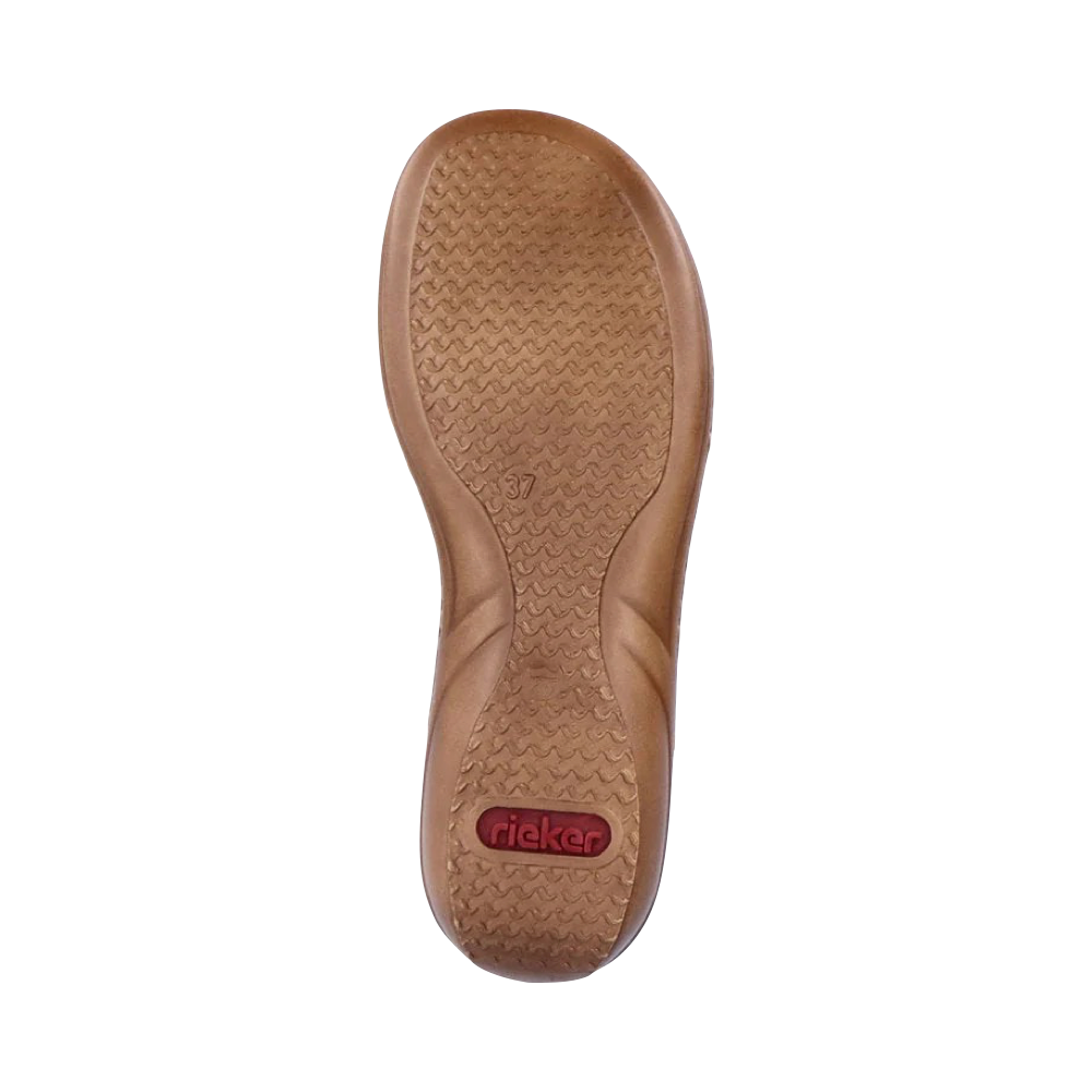Bottom view of Rieker Regina Z3 Sandal for women.