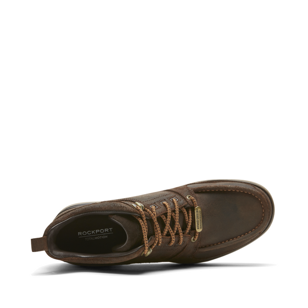 Rockport Men's Total Motion Trek Umbwe Waterproof Boot (Snuff Brown)