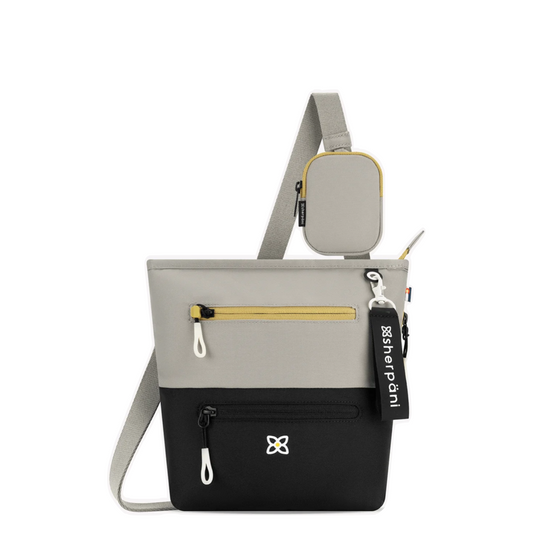 Front view of Sherpani Sadie Crossbody Bag.