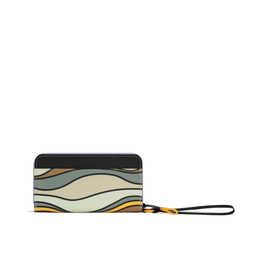 Back view of Sherpani Tulum Zip Wristlet Wallet.