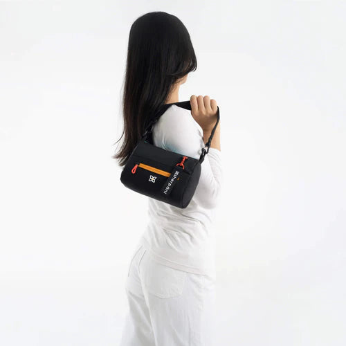 Sherpani Skye Mini Crossbody Bag in Chromatic Black with Multi Color