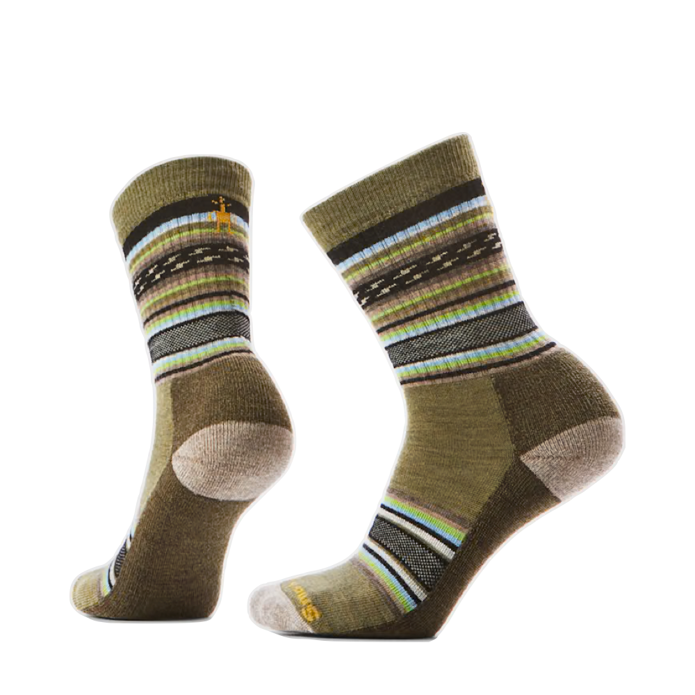 Side (right) view of Smartwool Everyday ReGarita Crew Socks for women.