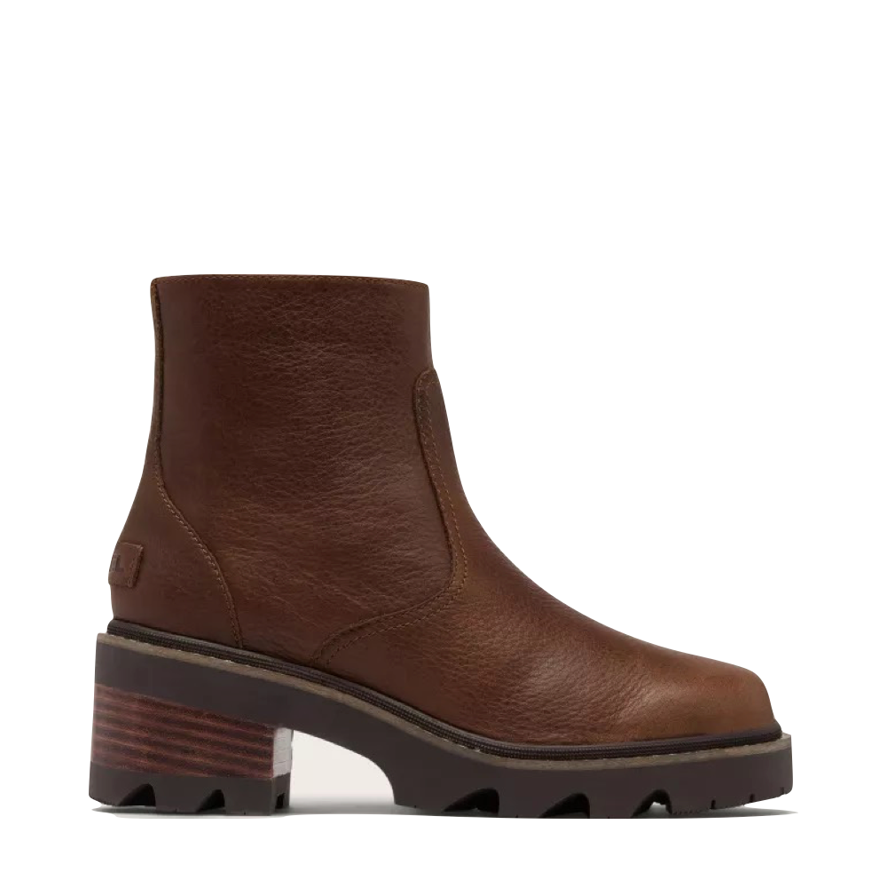 Side (right) view of Sorel Joan Now Zip Bootie for women.