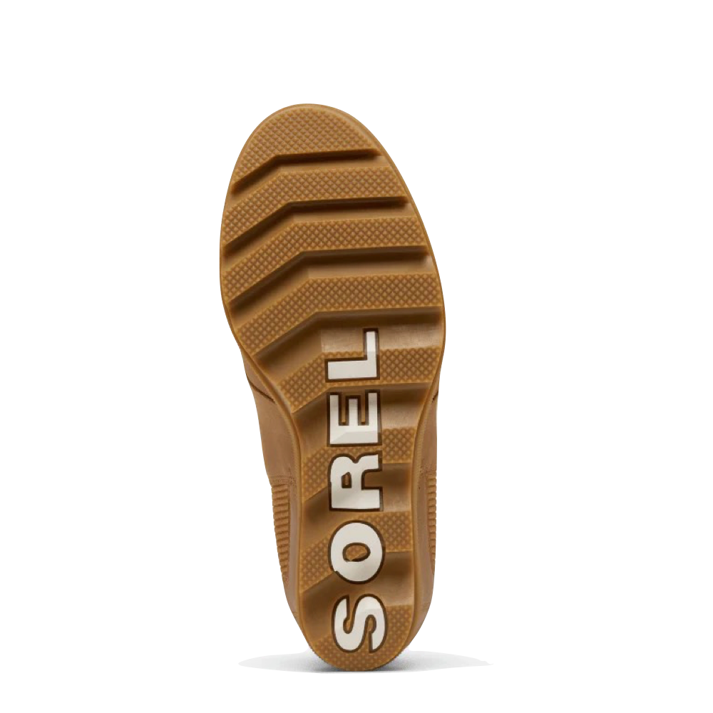 Bottom view of Sorel Joan Rhapsody Chelsea Wedge Bootie for women.