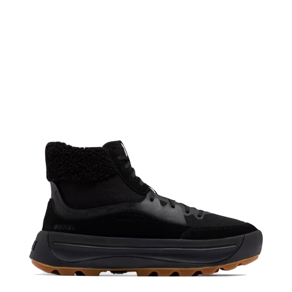 Sorel Women's ONA 503 Mid Cozy Waterproof Sneaker Boot in Black/Black