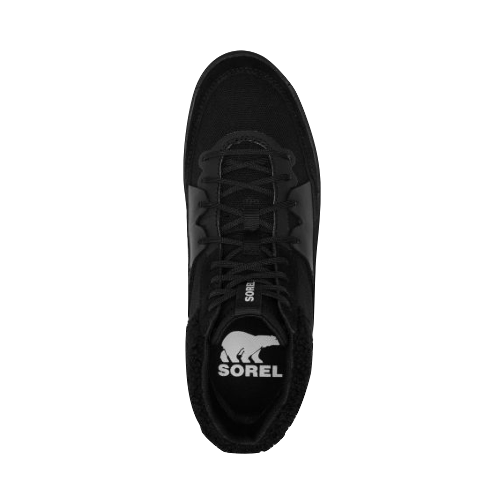 Top-down view of Sorel ONA 503 Mid Cozy Waterproof Sneaker Boot for women.