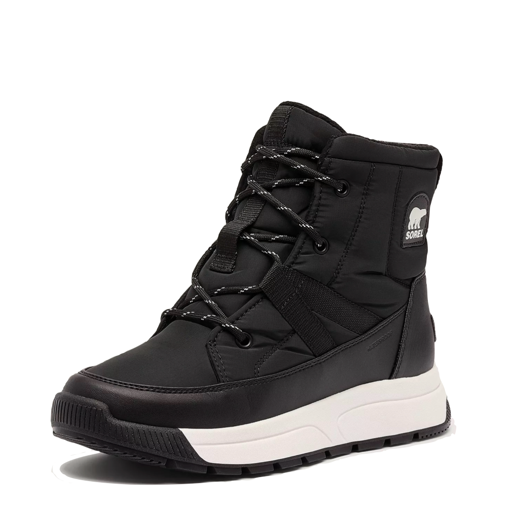 Mudguard and Toe view of Sorel Whitney III Mid Waterproof Boot for women.