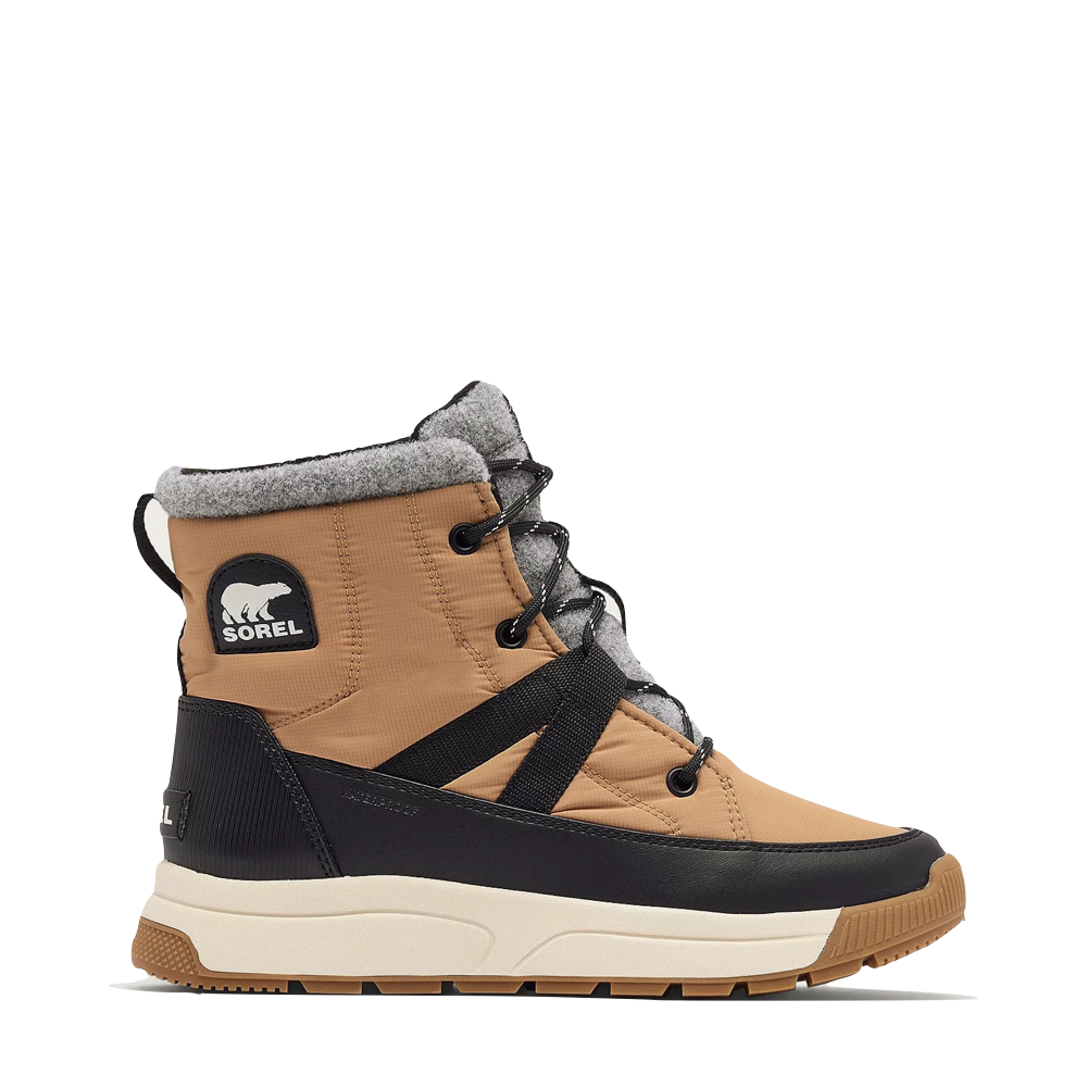 Side (right) view of Sorel Whitney III Mid Waterproof Boot for women.