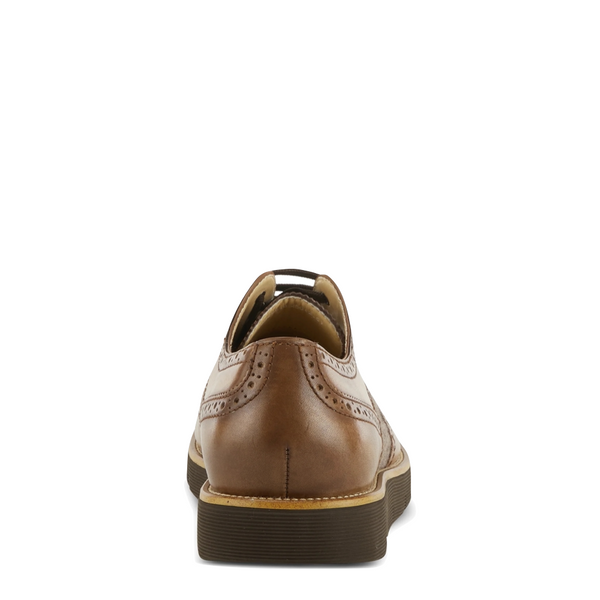 Spring Step Men's Beaufort Wingtip Oxford in Camel