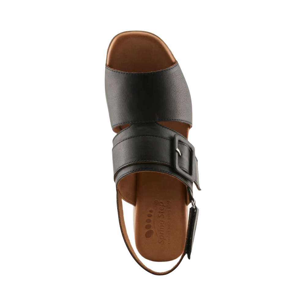 Top-down view of Spring Step Acoliana Heeled Sandal for women.