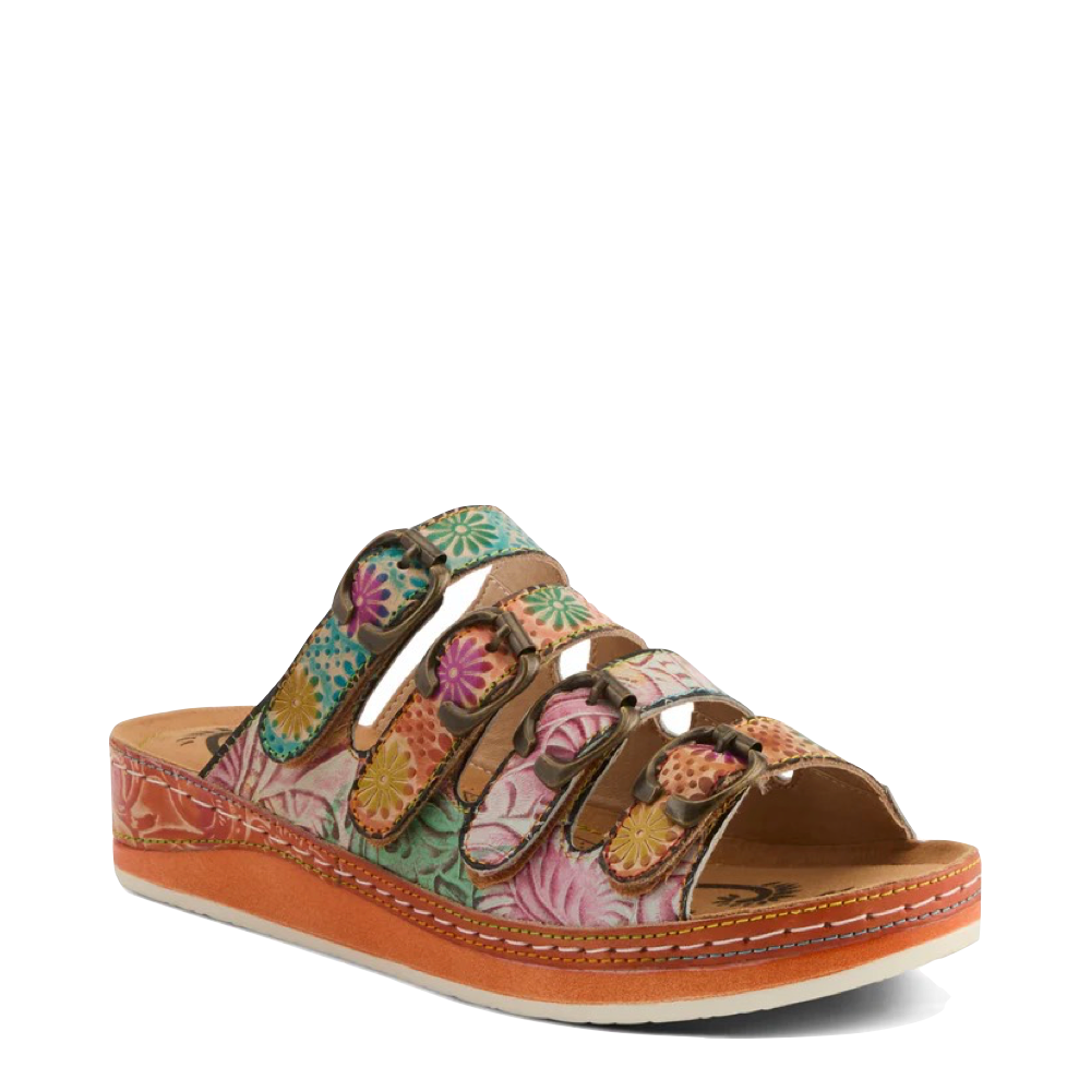 Toe view of Spring Step Bellini Slide Sandal for women.