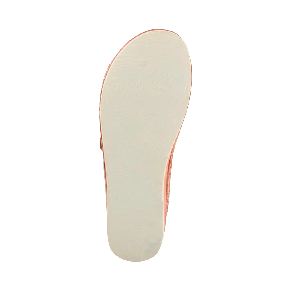 Bottom view of Spring Step Bellini Slide Sandal for women.