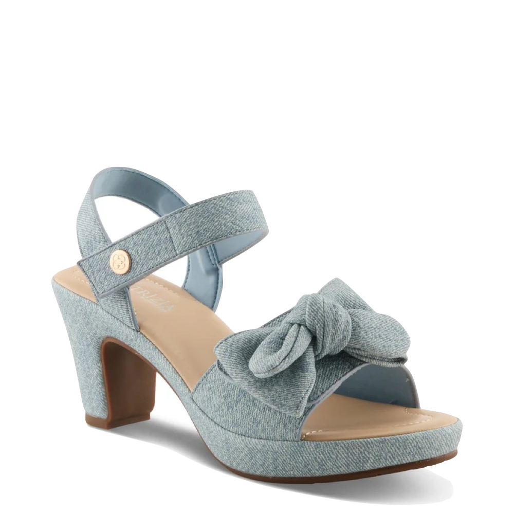 Toe view of Spring Step Bowdee Heeled Sandal for women.