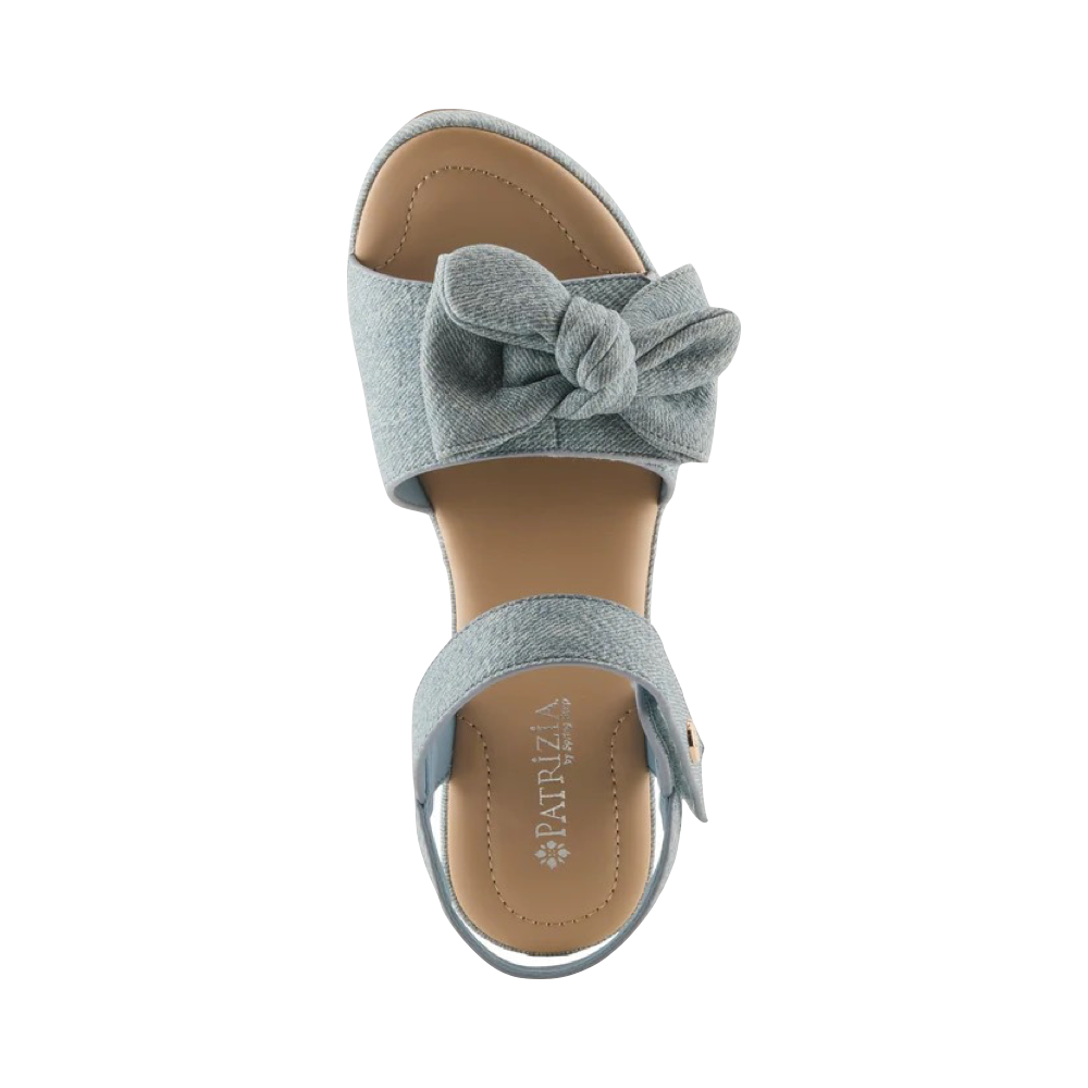 Top-down view of Spring Step Bowdee Heeled Sandal for women.