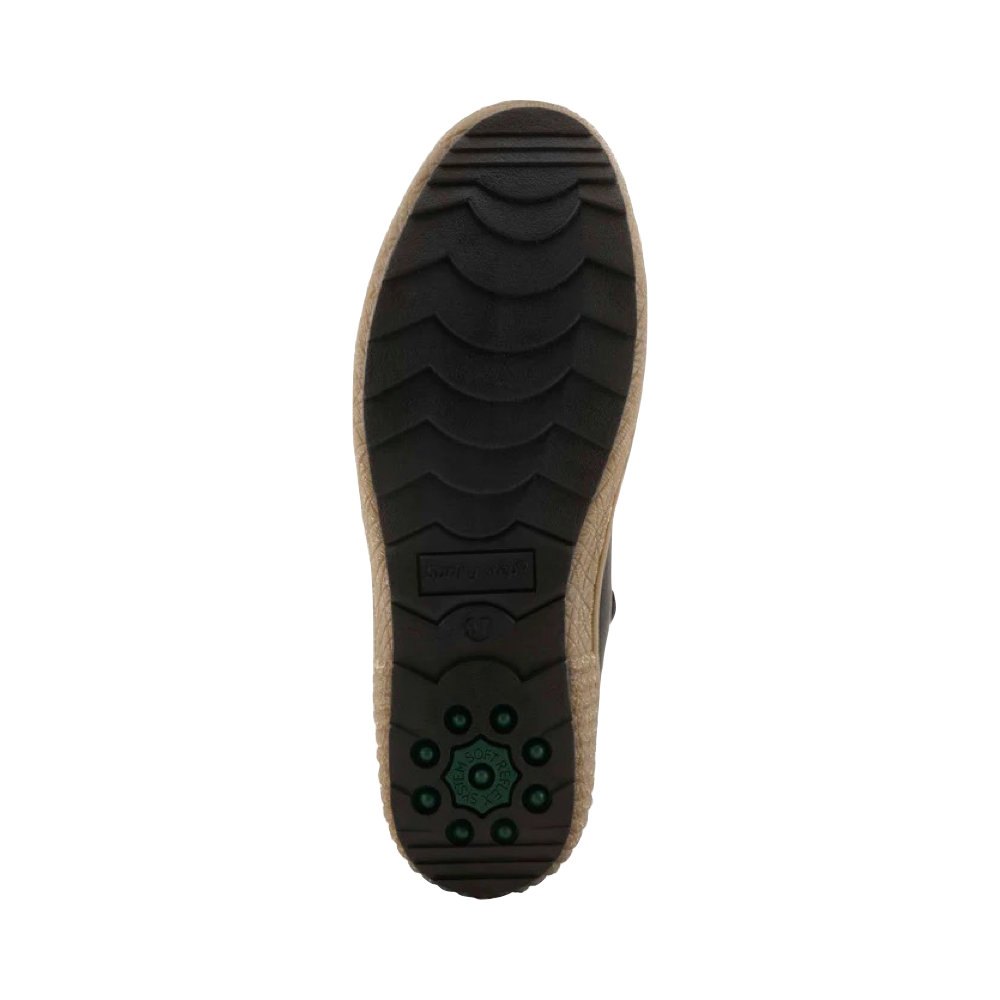 Bottom view of Spring Step Cleora Side Zip Water Resistant Boot for women.