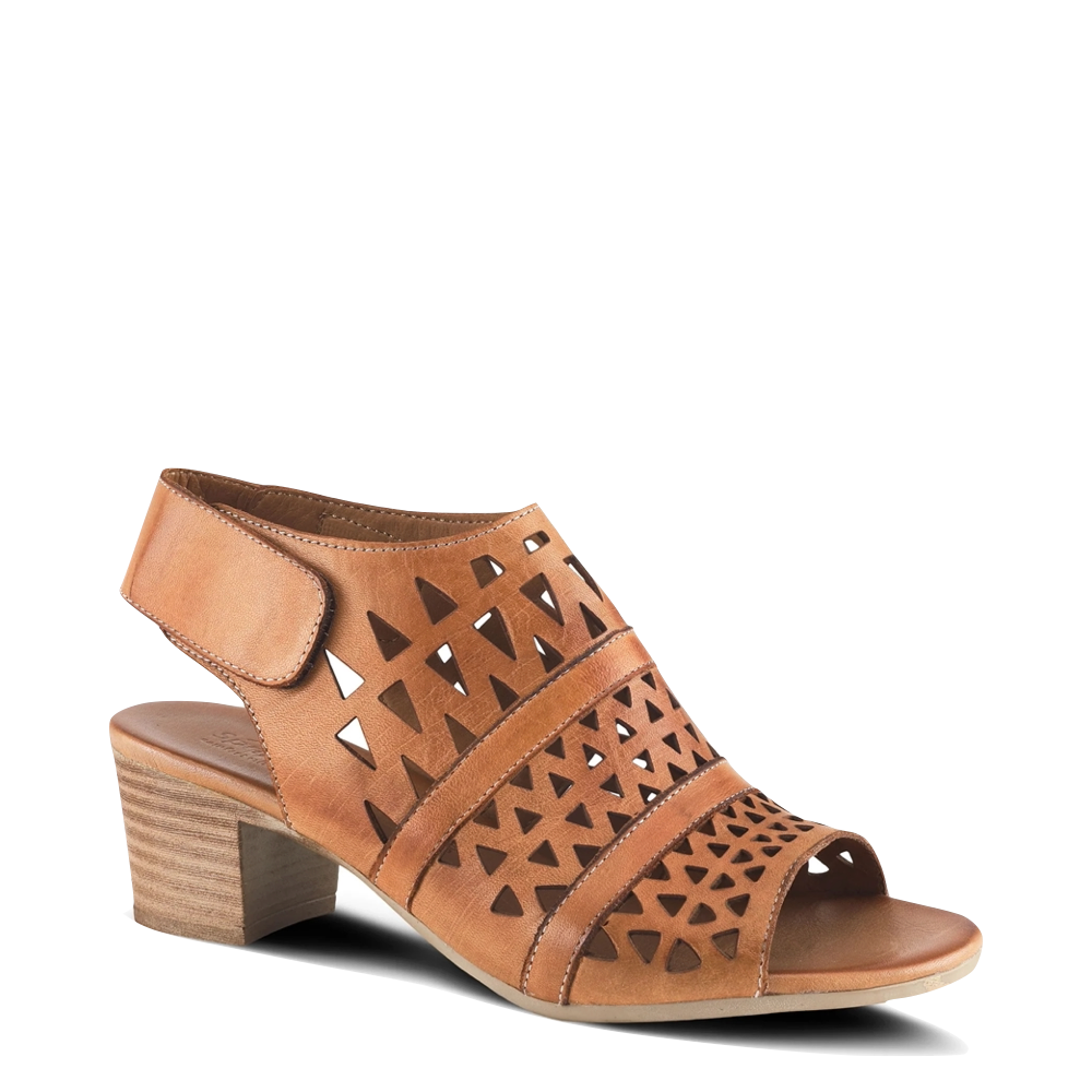 Toe view of Spring Step Dorotha Heeled Sandal for women.