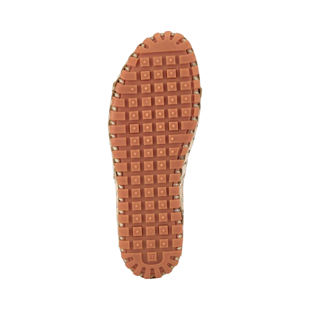 Bottom view of Spring Step Flowerflow Slip On Flat for women.
