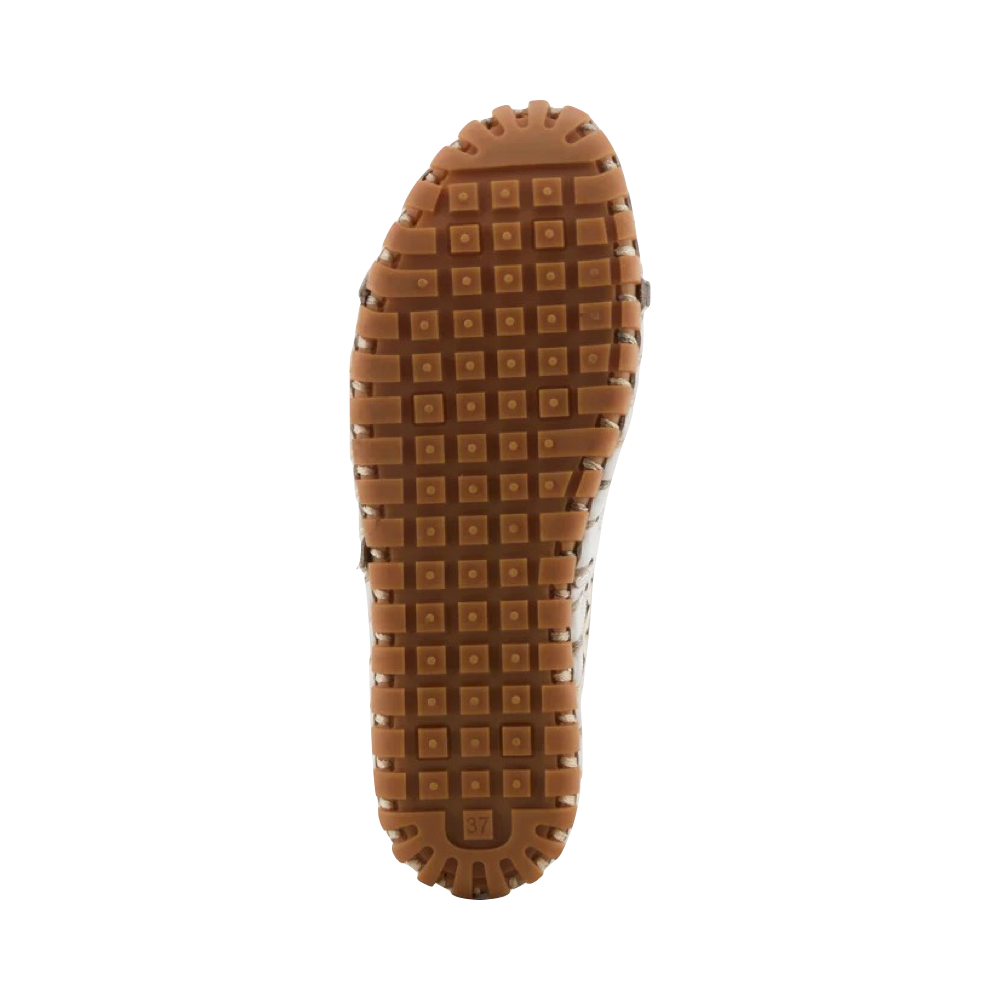 Bottom view of Spring Step Flowerflow Slip On Flat for women.