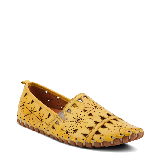 Toe view of Spring Step Fusaro Perfed Loafer for women.