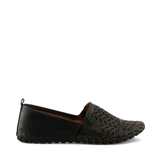Side (right) view of Spring Step Kapri Slip On for women.