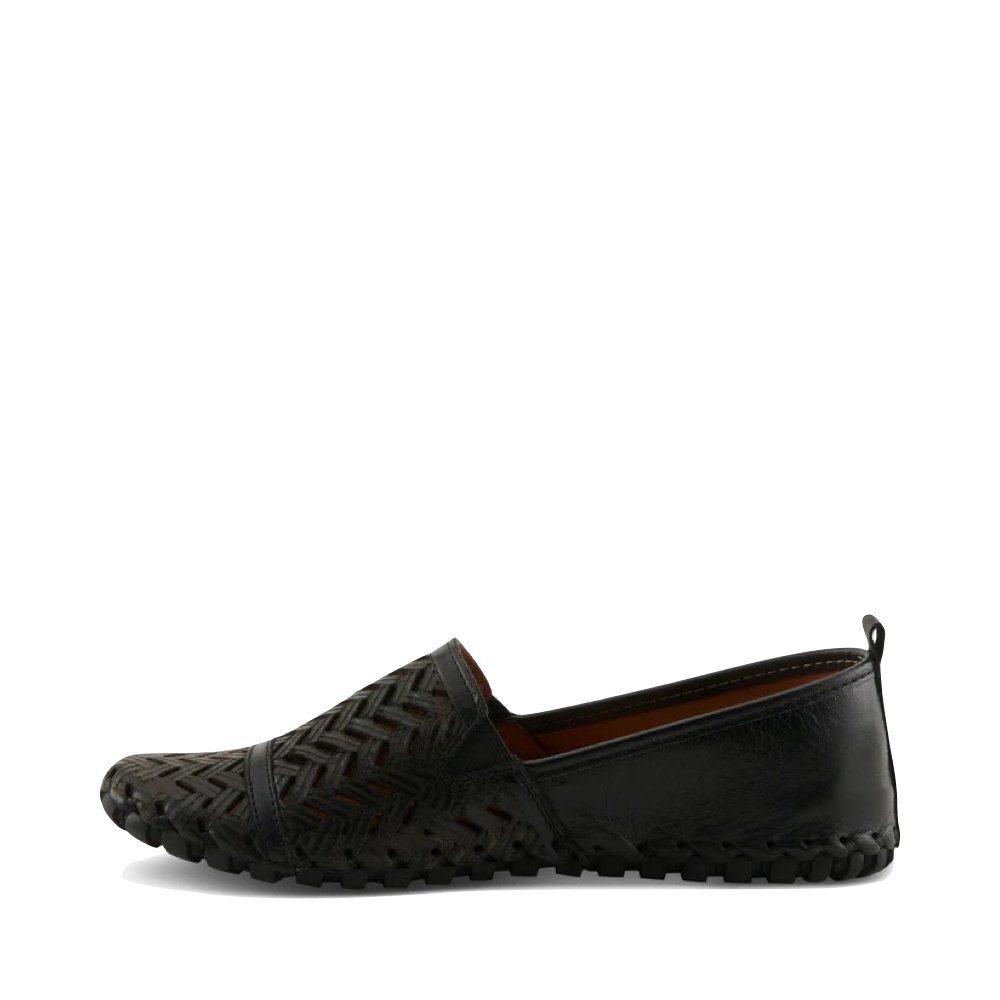 Side (left) view of Spring Step Kapri Slip On for women.