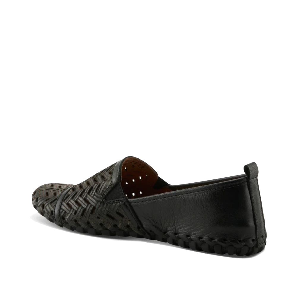Heel view of Spring Step Kapri Slip On for women.