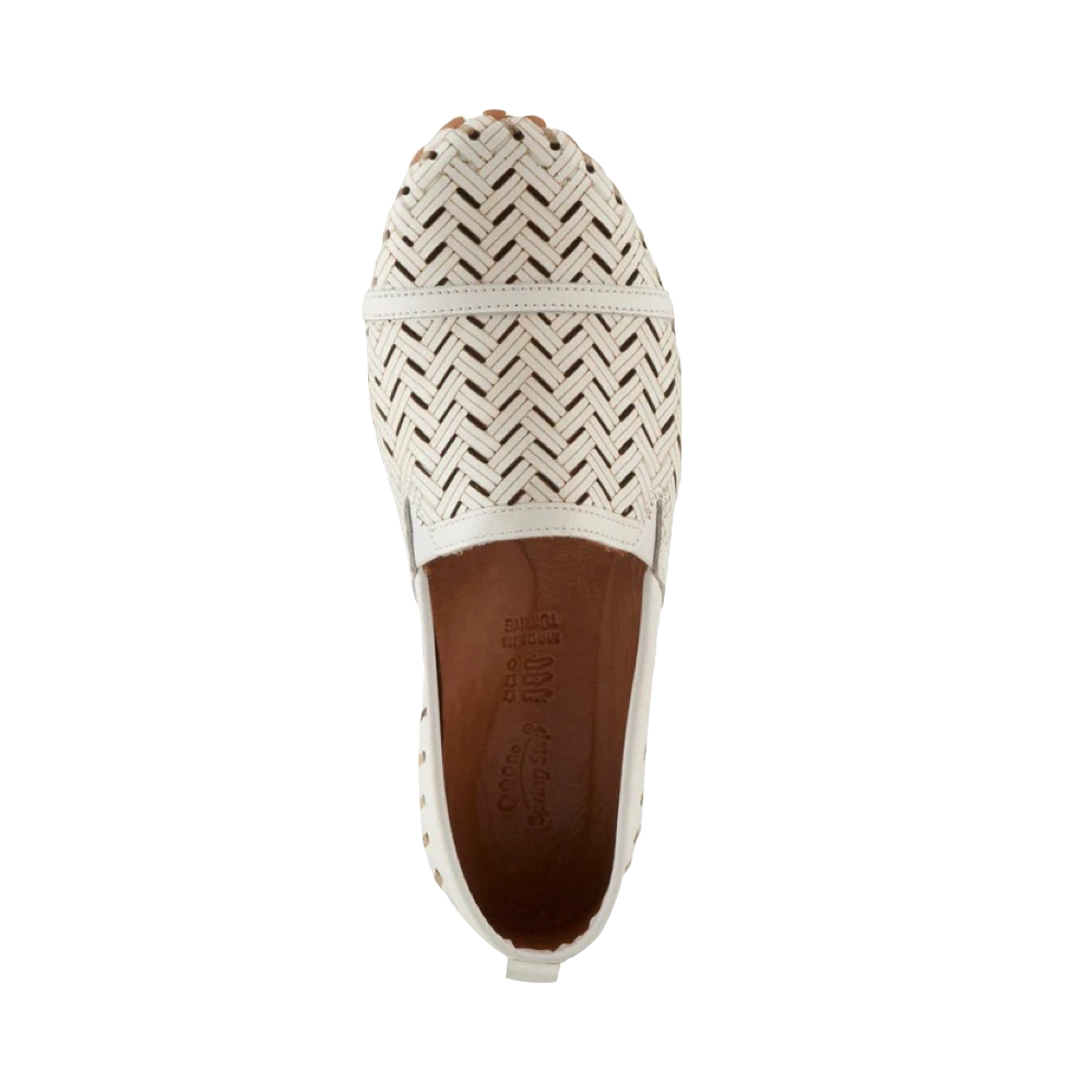 Top-down view of Spring Step Kapri Slip On Flat for women.
