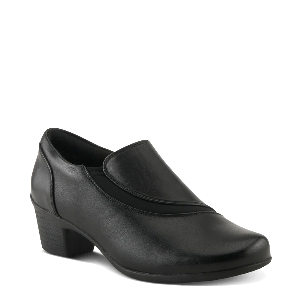 Toe view of Spring Step Klay Heeled Shootie for women.