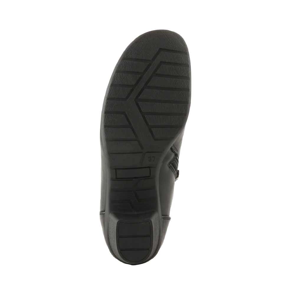 Bottom view of Spring Step Klay Heeled Shootie for women.