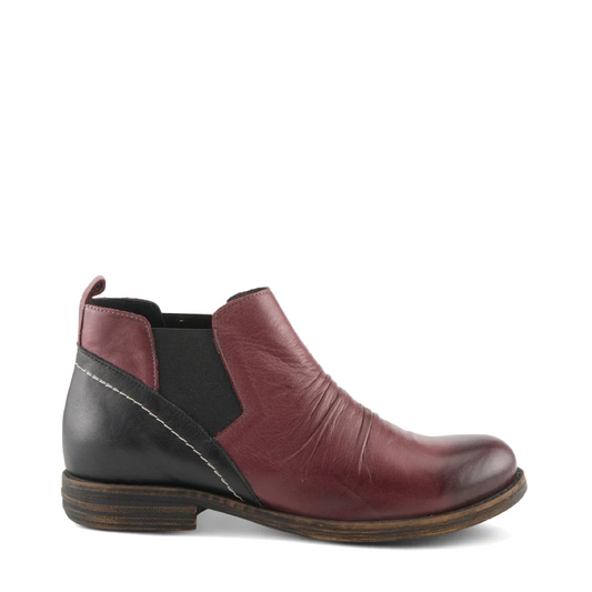 Side (right) view of Spring Step Mantaro Ankle Chelsea Boot for women.