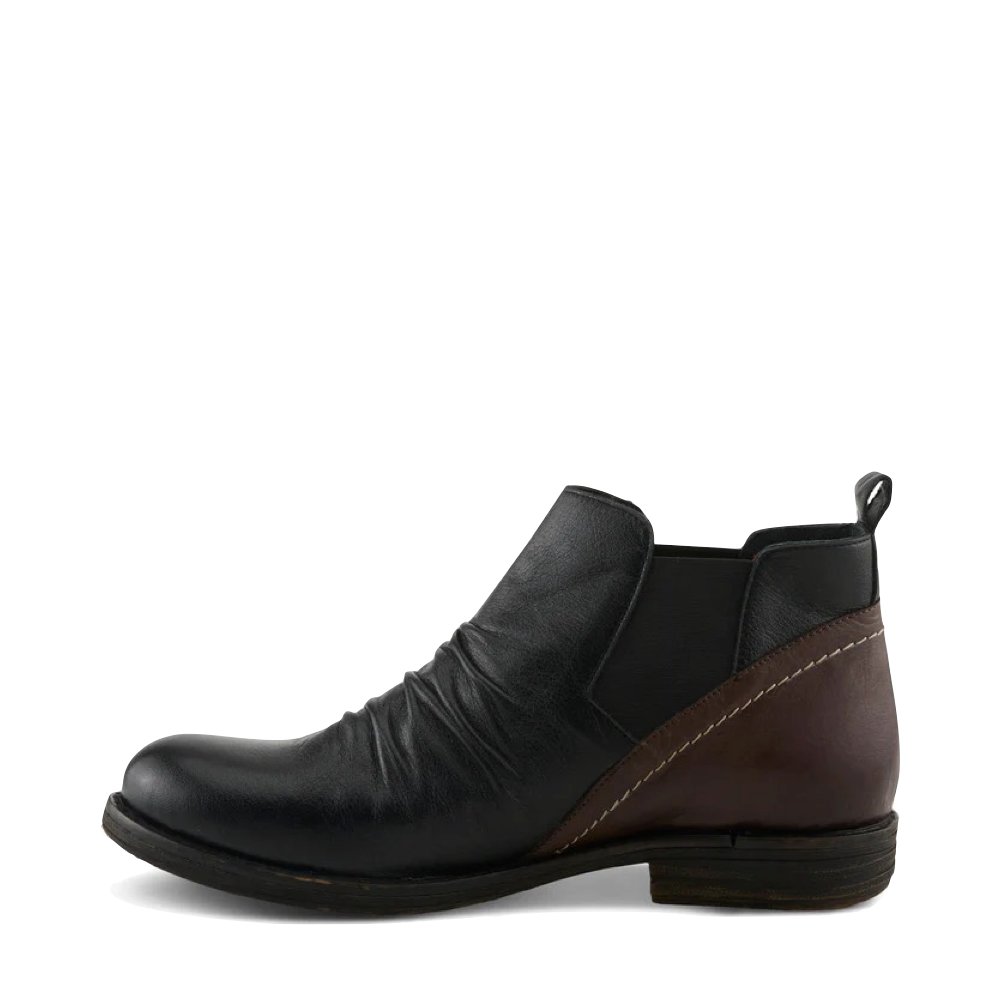 Side (left) view of Spring Step Montaro Low Chelsea Boot for women.