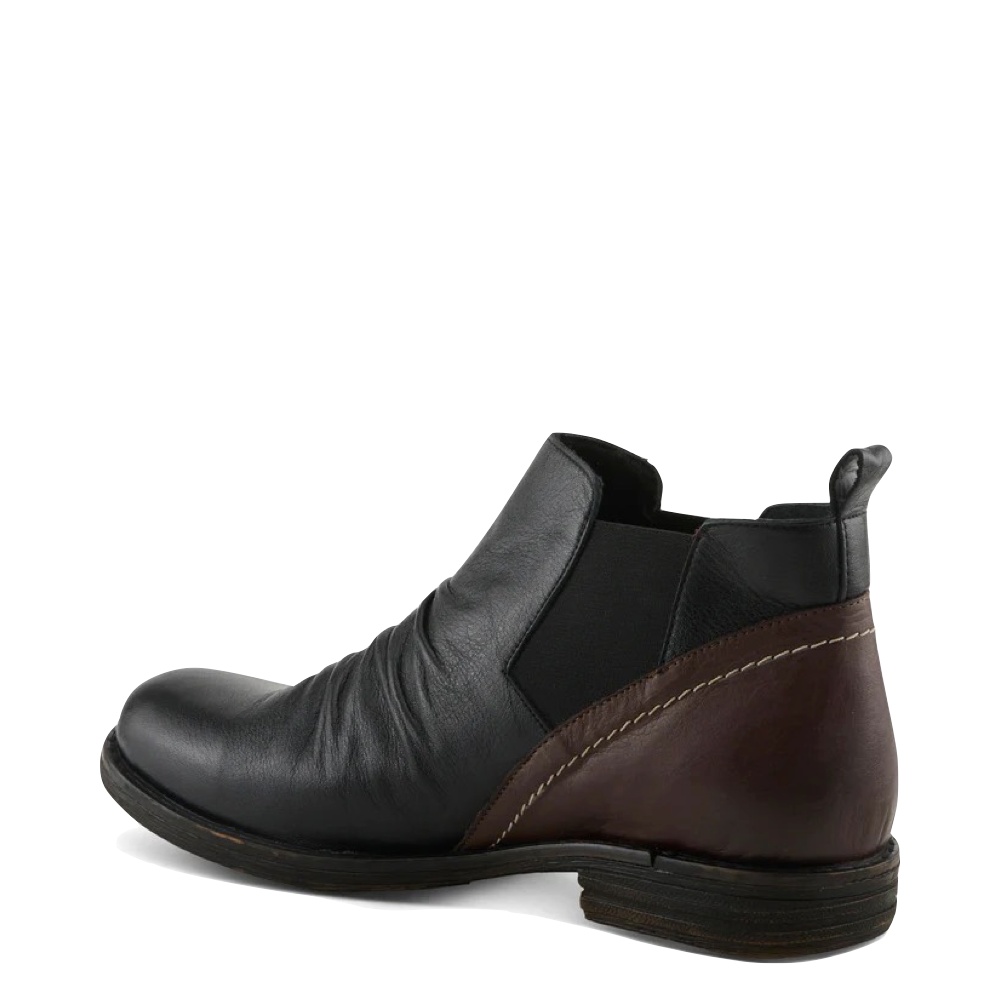 Heel view of Spring Step Montaro Low Chelsea Boot for women.