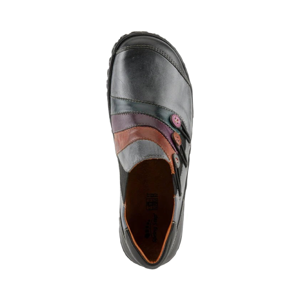 Top-down view of Spring Step Neeta Slip On Shoe for women.