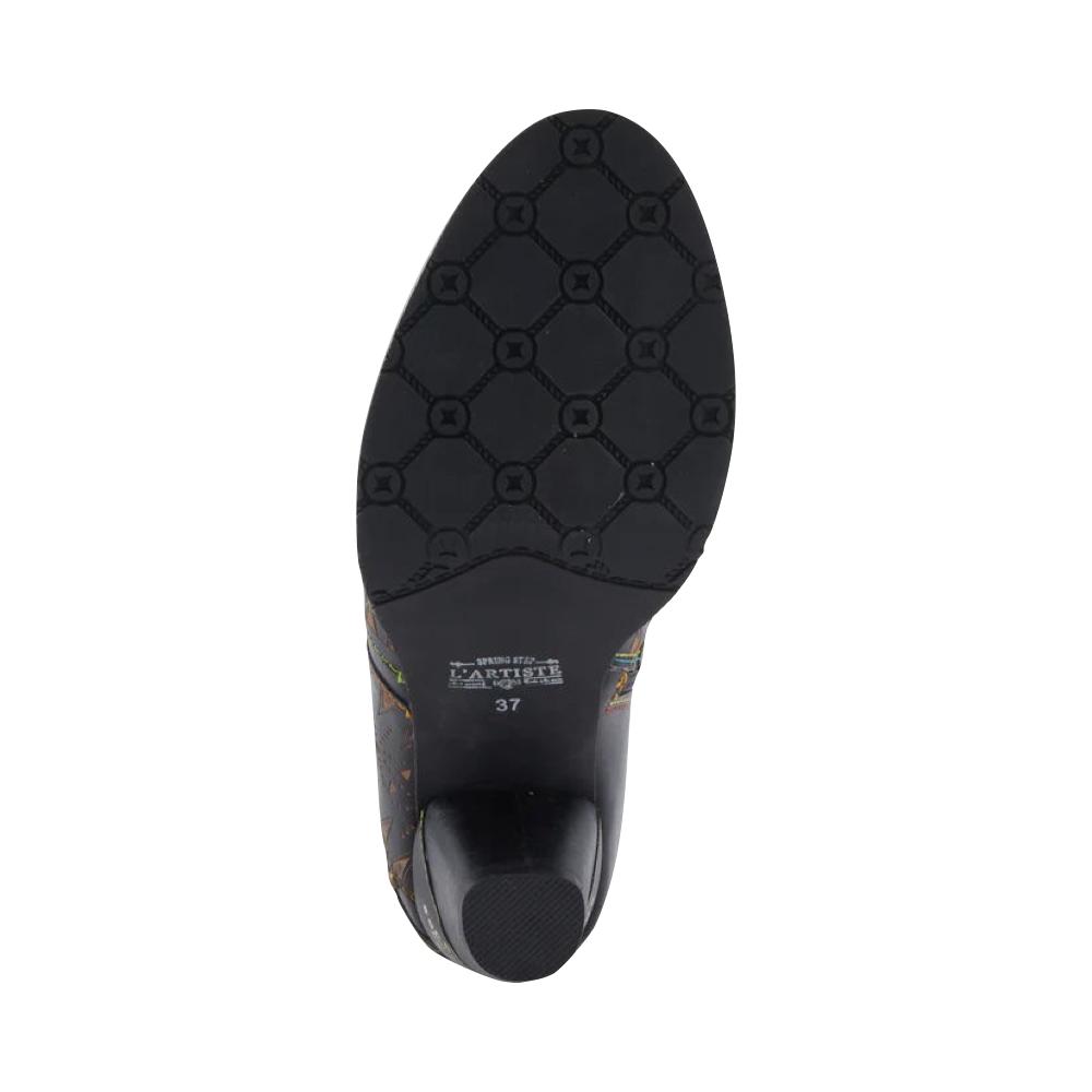 Bottom view of Spring Step Niobe Heeled Boot for women.