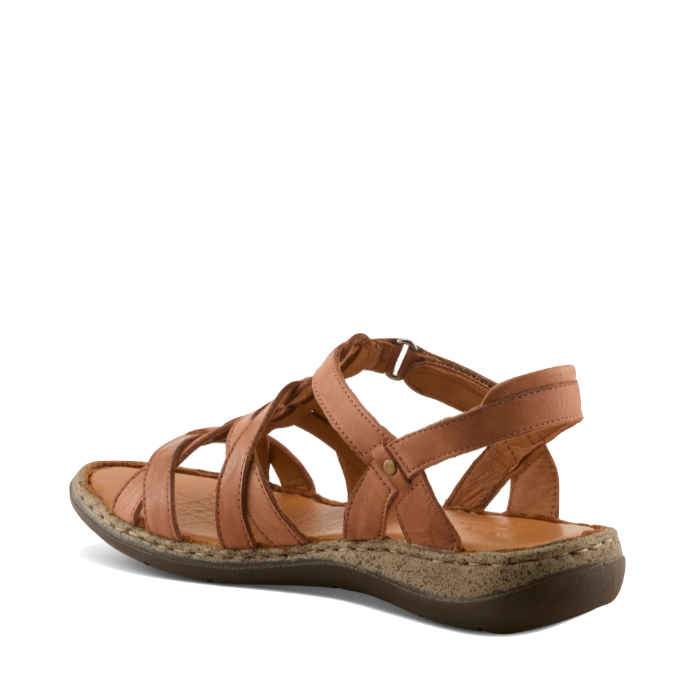 Heel view of Spring Step Nyxelle Sandal for women.