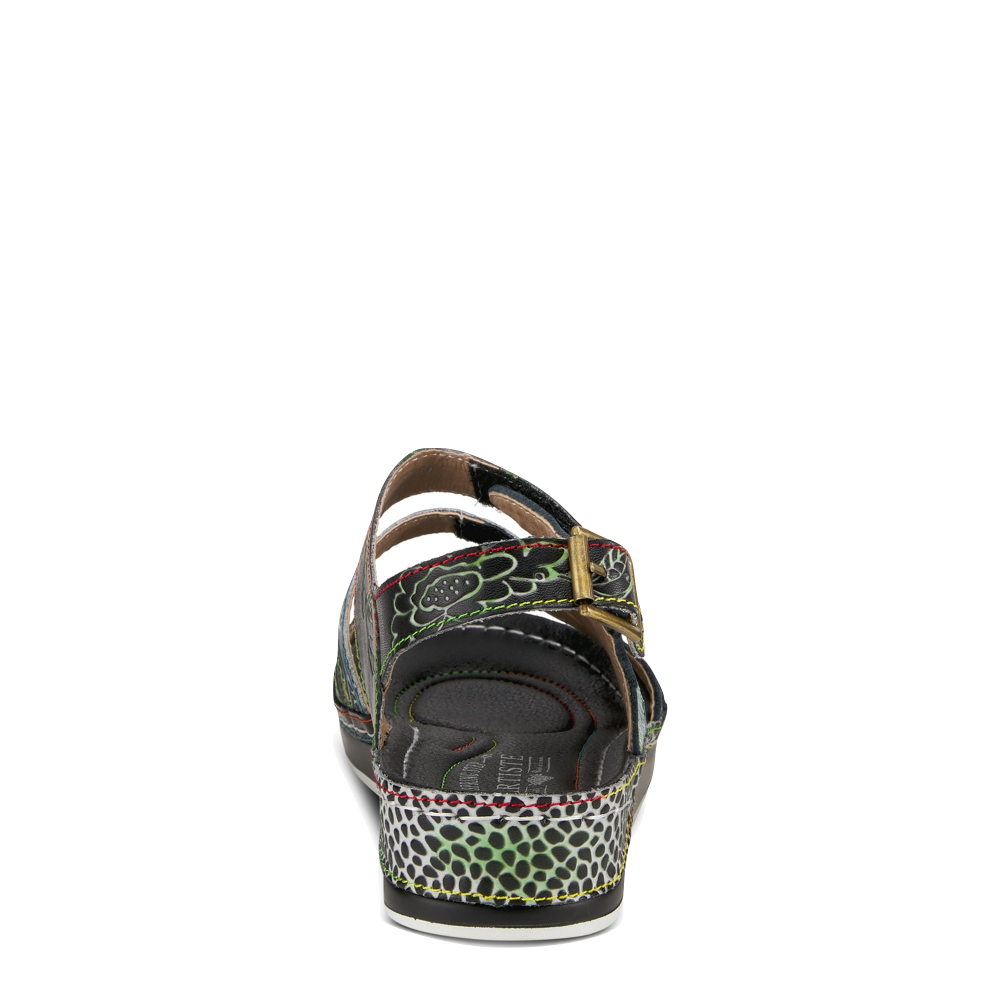 Back view of Spring Step Sumacah Sandal for women.