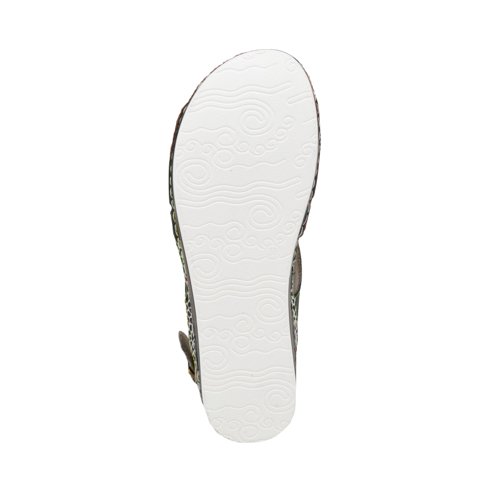 Bottom view of Spring Step Sumacah Sandal for women.