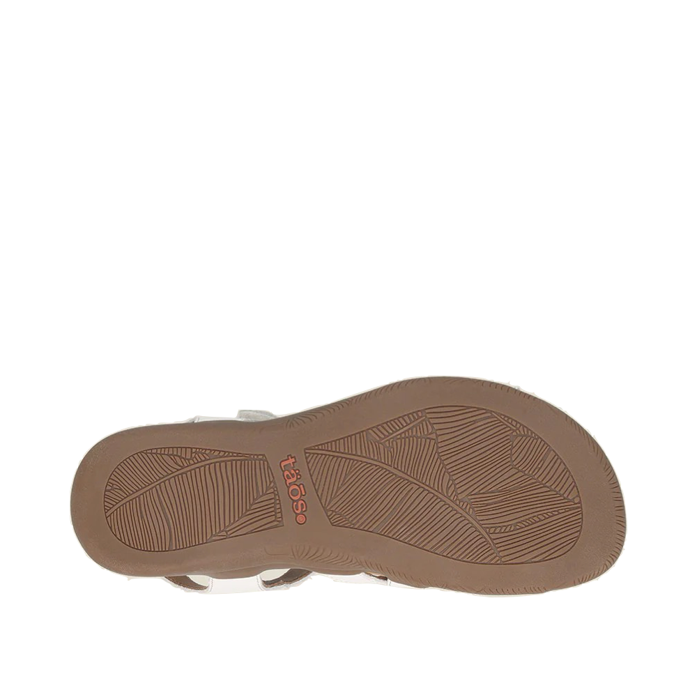 Bottom view of Taos Big Time Sandal for women.