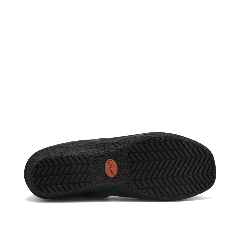 Bottom view of Taos Chit Chat Leather Flat for women.