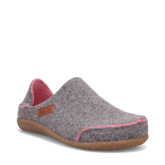 Toe view of Taos Convertawool Slip On for women.