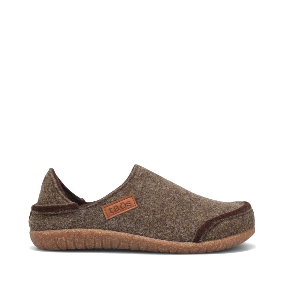 Side (right) view of Taos Convertawool Wool Slip On for women.
