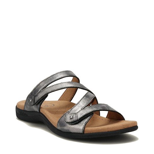 Toe view of Taos Double U Adjustable Strap Sandal for women.
