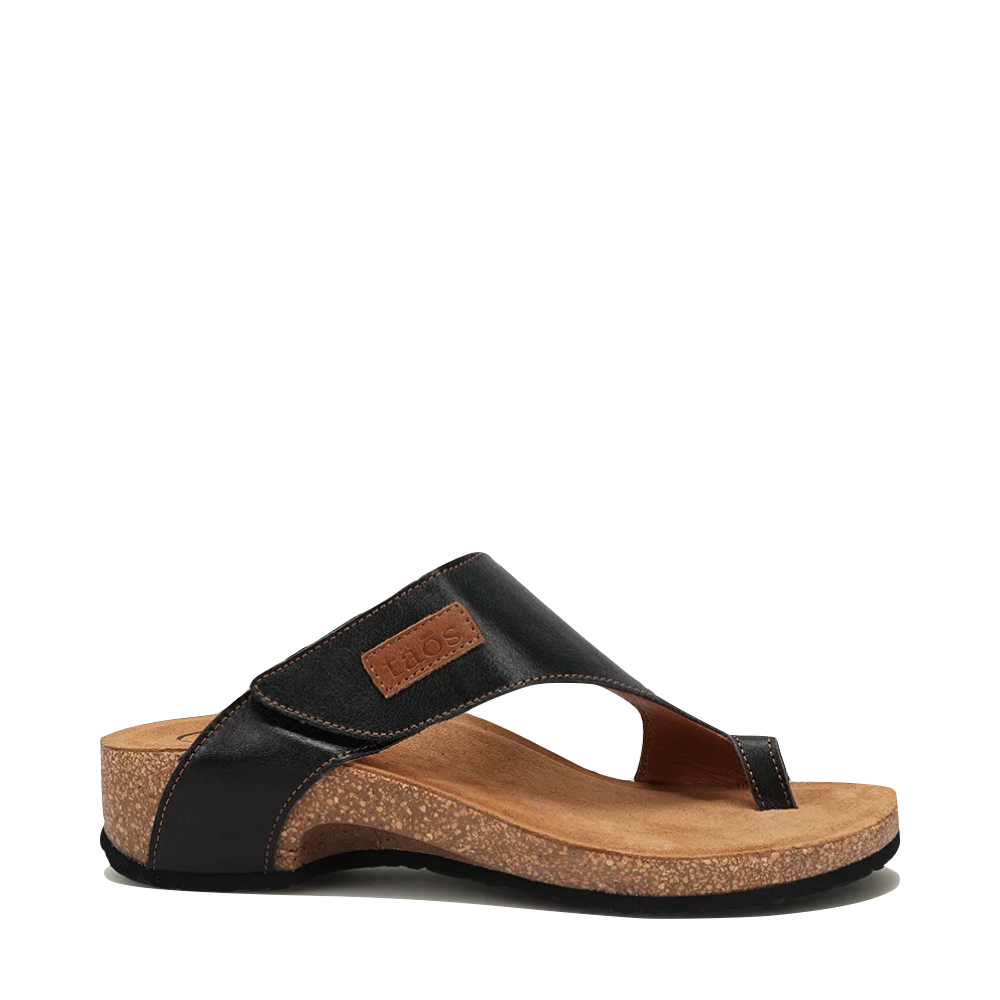 Side (right) view of Taos Loop Slide Thong Sandal for women.
